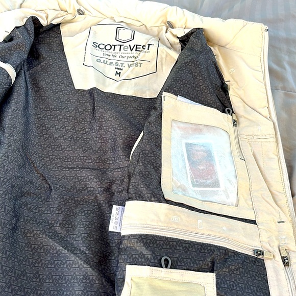SCOTTEVEST Q.U.E.S.T VEST!!!! For Men. Size M. NWT!!! - Picture 6 of 14